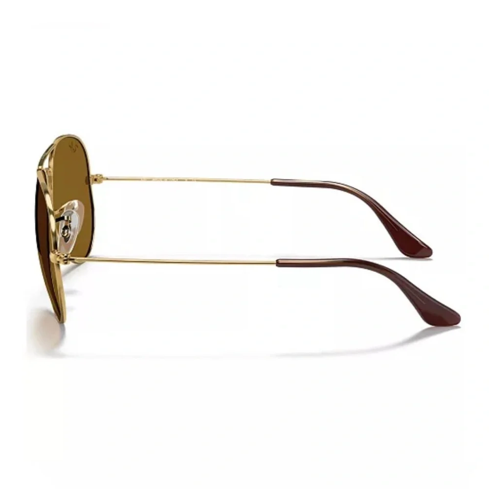 RAYBAN SUNGLASSES AVIATOR LARGE UNISEX CLASSIC RB3025 001/33 135 3N GOLD/BROWN